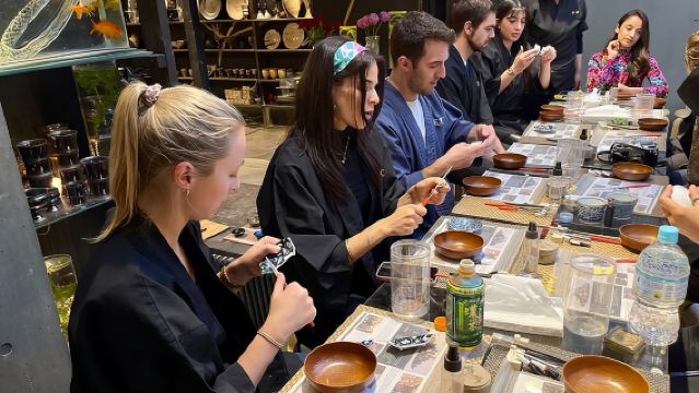 ประสบการณ์คินสึงิ: ศิลปะการเชื่อมต่อด้วยทองในโตเกียว