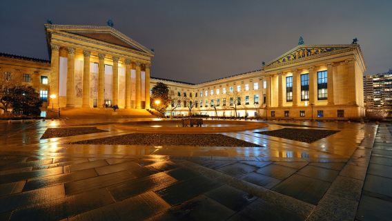 費城費城藝術博物館+自由鍾+美國獨立紀念館+富蘭克林故居遺址
