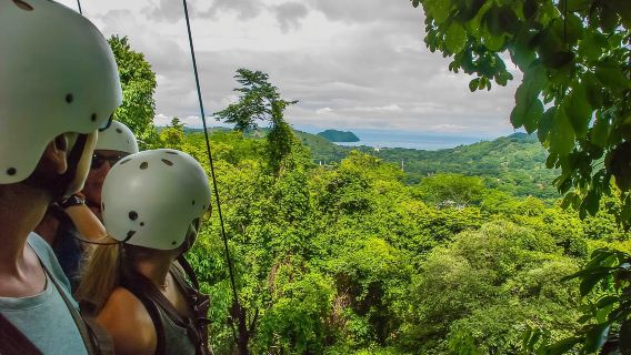 Jaco Beach: Zip Line Canopy Tour