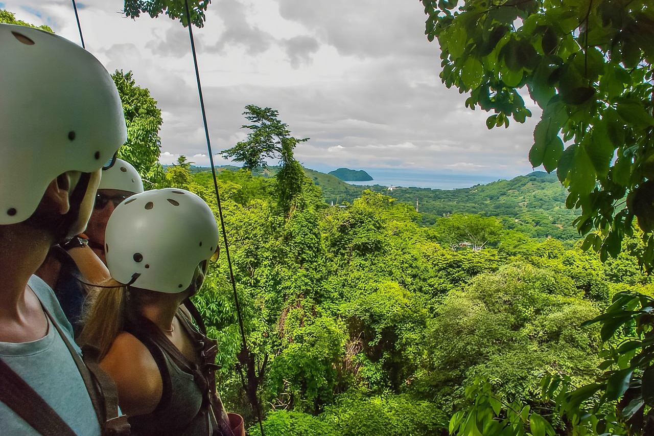 Jaco Beach: Zip Line Canopy Tour