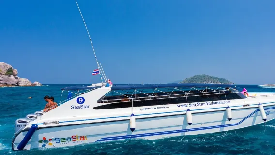 Featured tour starting at 3030 THB: Seastar Phuket Phang Nga Bay + Koh Khai speedboat 1-day tour