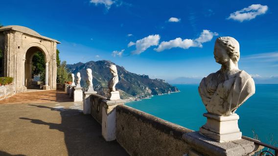 Amalfi coast from Pompeii by bus