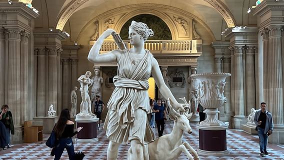 Paris: Guided tour in PORTUGUESE at the Louvre-semi-private