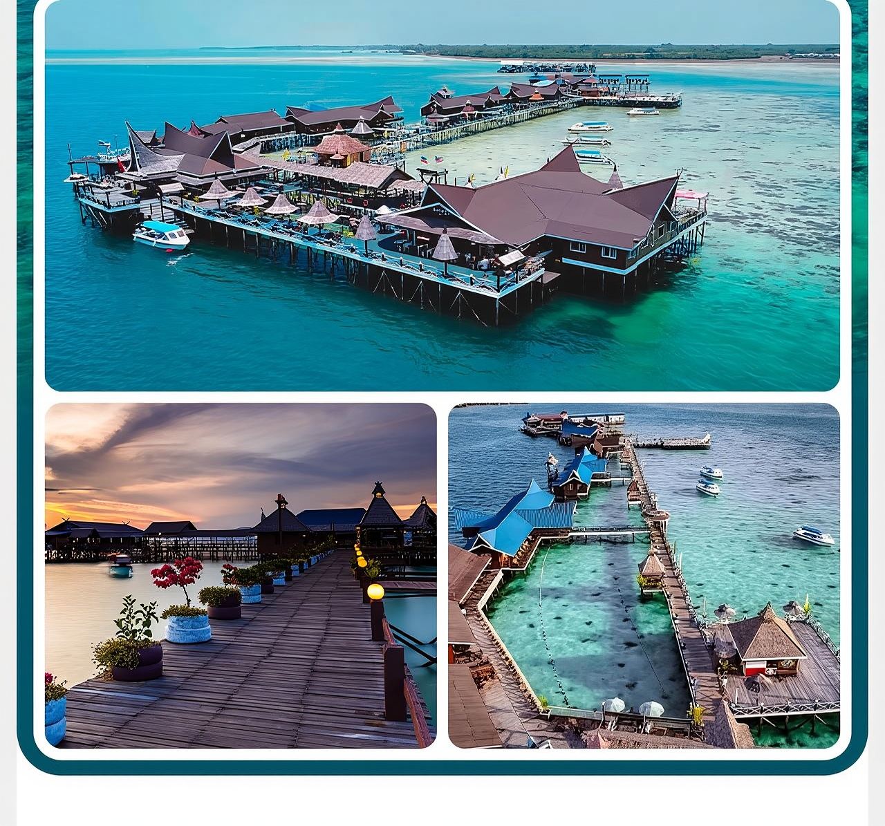 Singamata Overwater Resort, Semporna, Malasia