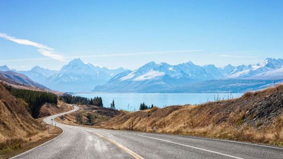 [Noleggio con conducente esclusivo su misura in Nuova Zelanda] Esperienza in elicottero panoramico sul Lago Pukaki e sul Monte Cook