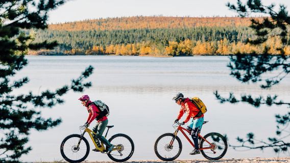 Levi: Hành trình xe đạp điện E-Fatbike khám phá vùng đồi hoang Pallastunturi