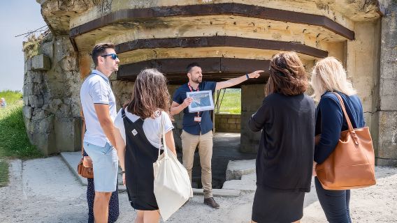 Geführte Tour zu den Landungsorten und dem Memorial de Caen