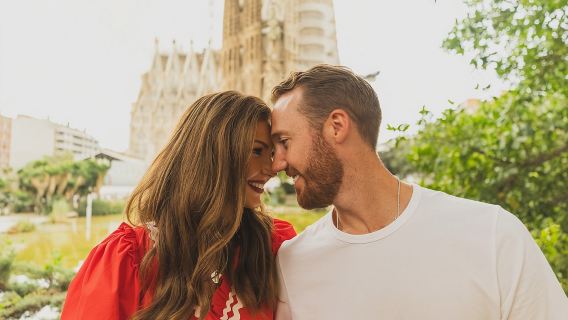 Sessão fotográfica na Sagrada Família e Barcelona + Impressões + Vídeo