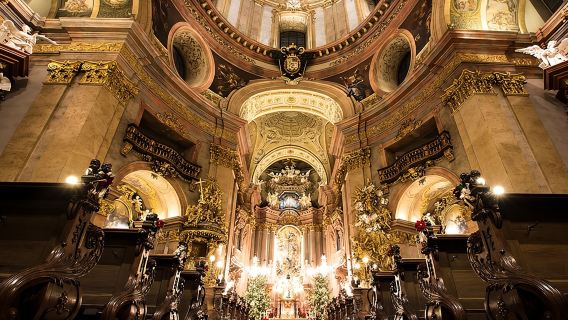 Klassisches Konzert in der Peterskirche in Wien