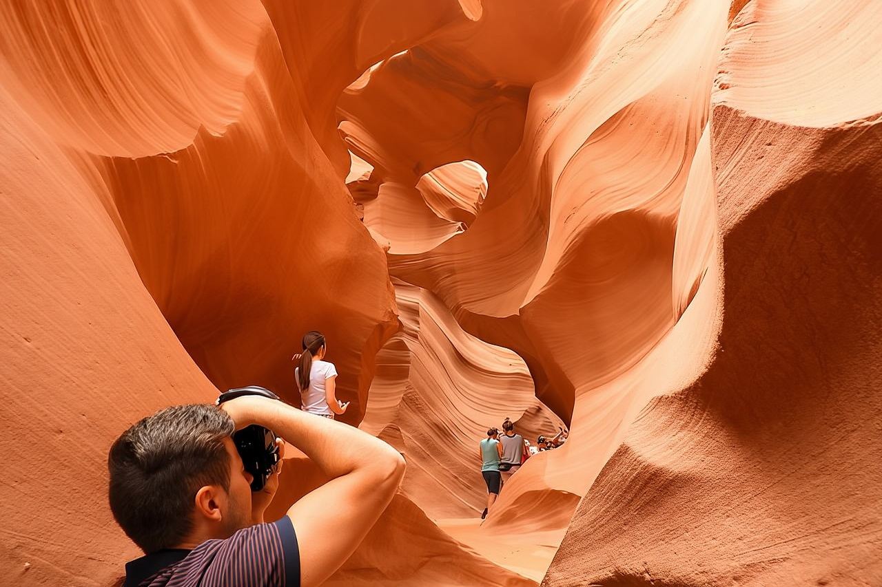 Antelope Canyon and Horseshoe Bend Small Group Tour from Vegas