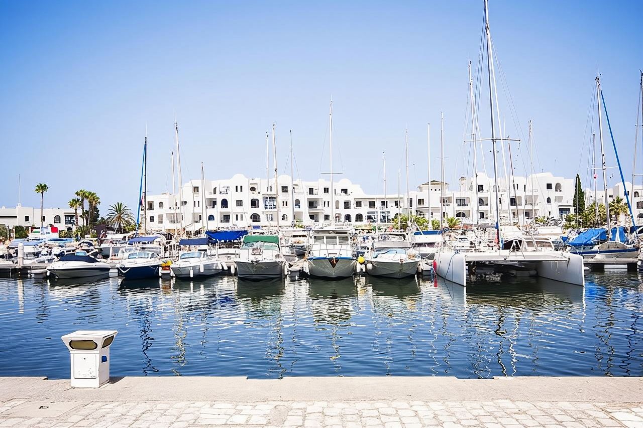 Escursione di mezza giornata da Sousse a Kantaoui, Hergla e Medina