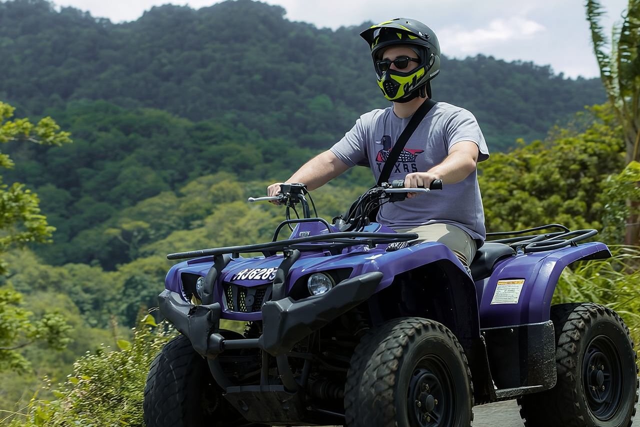 Lawatan ATV di St Lucia