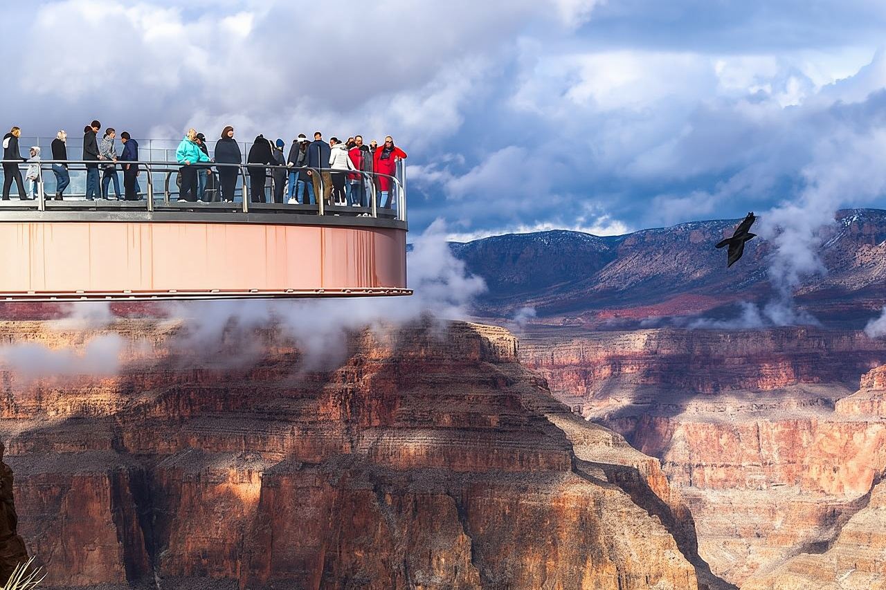 Grand Canyon West & Hoover Dam Tour With Breakfast At IHOP