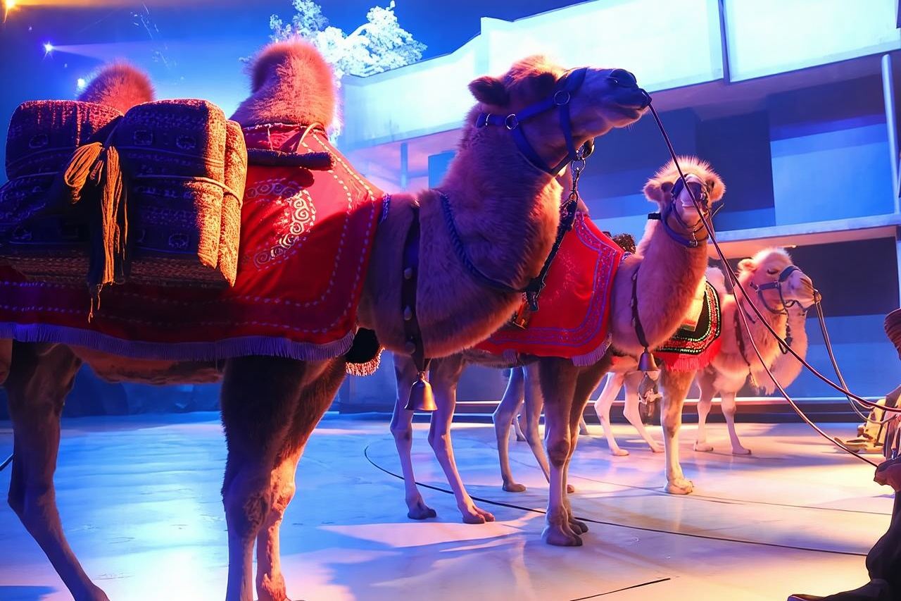 시안 실크로드: 낙타 종 전설 쇼 티켓 (교통편 포함)