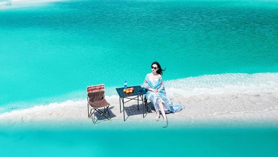 青海湖、茶卡鹽湖、翡翠湖、鳴沙山月牙泉、莫高窟、七彩丹霞、黑獨山、青甘大環線8天7晚