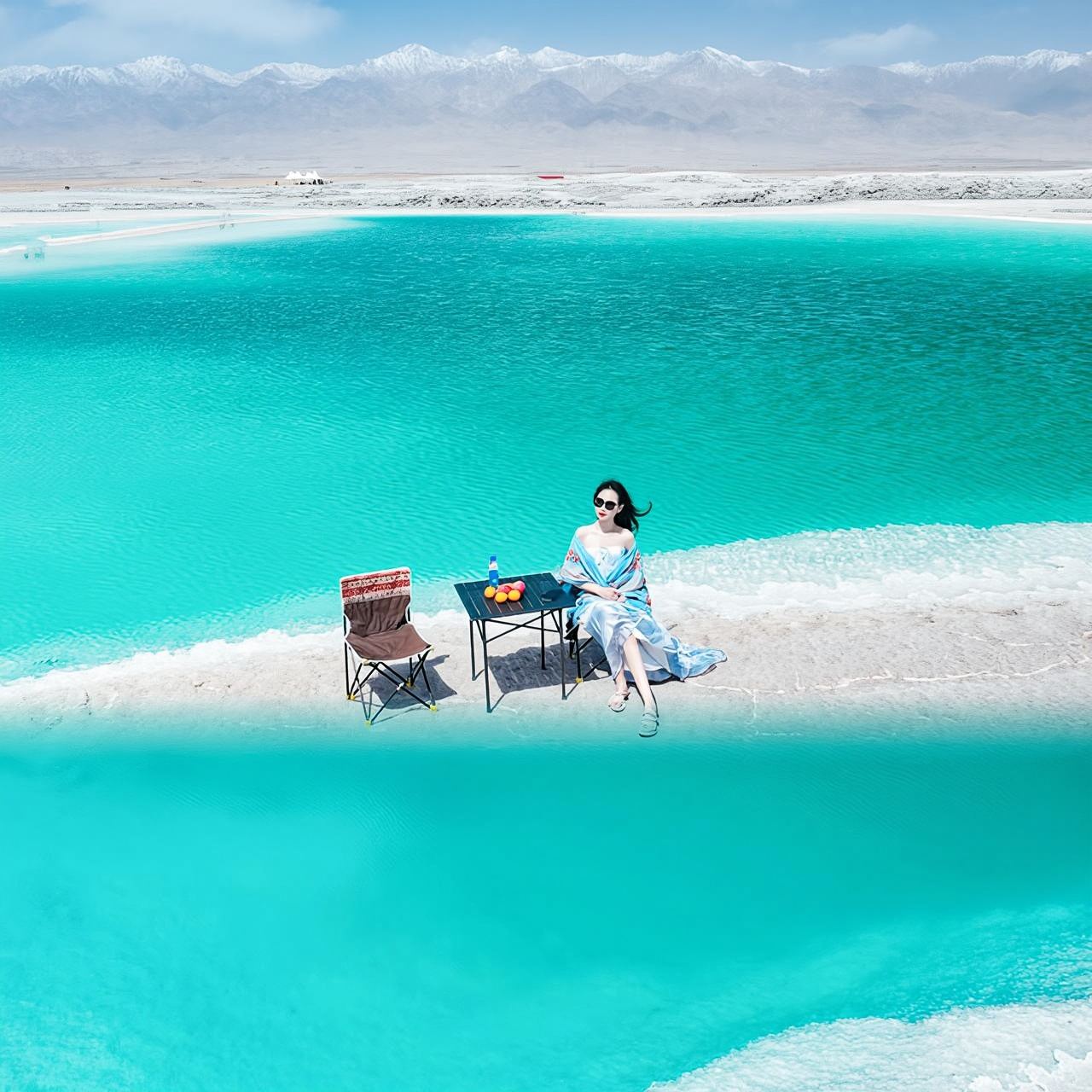 青海湖、茶卡鹽湖、翡翠湖、鳴沙山月牙泉、莫高窟、七彩丹霞、黑獨山、青甘大環線8日7晚