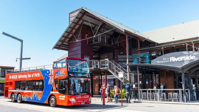 Circuit en bus à arrêts multiples à Perth