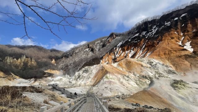 日本登別溫泉鎮-登別地獄谷-尼克斯海洋公園【北海道中文專車】