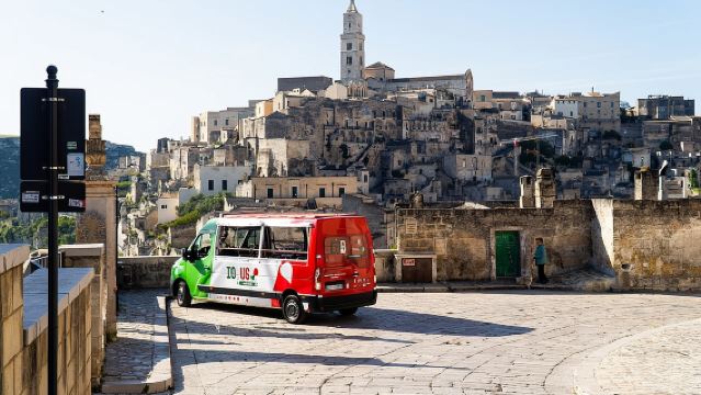 Matera Official Open Bus Tour with entrance to Casa Grotta
