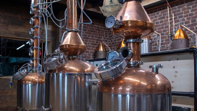 Destilería Hooting Owl en York: Visita a la destilería y cata de ginebra