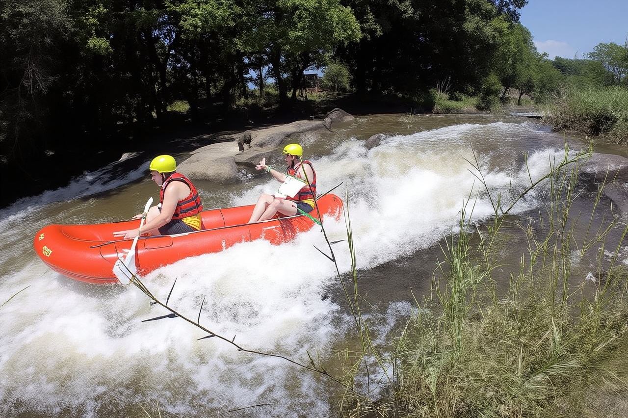 Hazyview: White Water Rafting on Sabie River