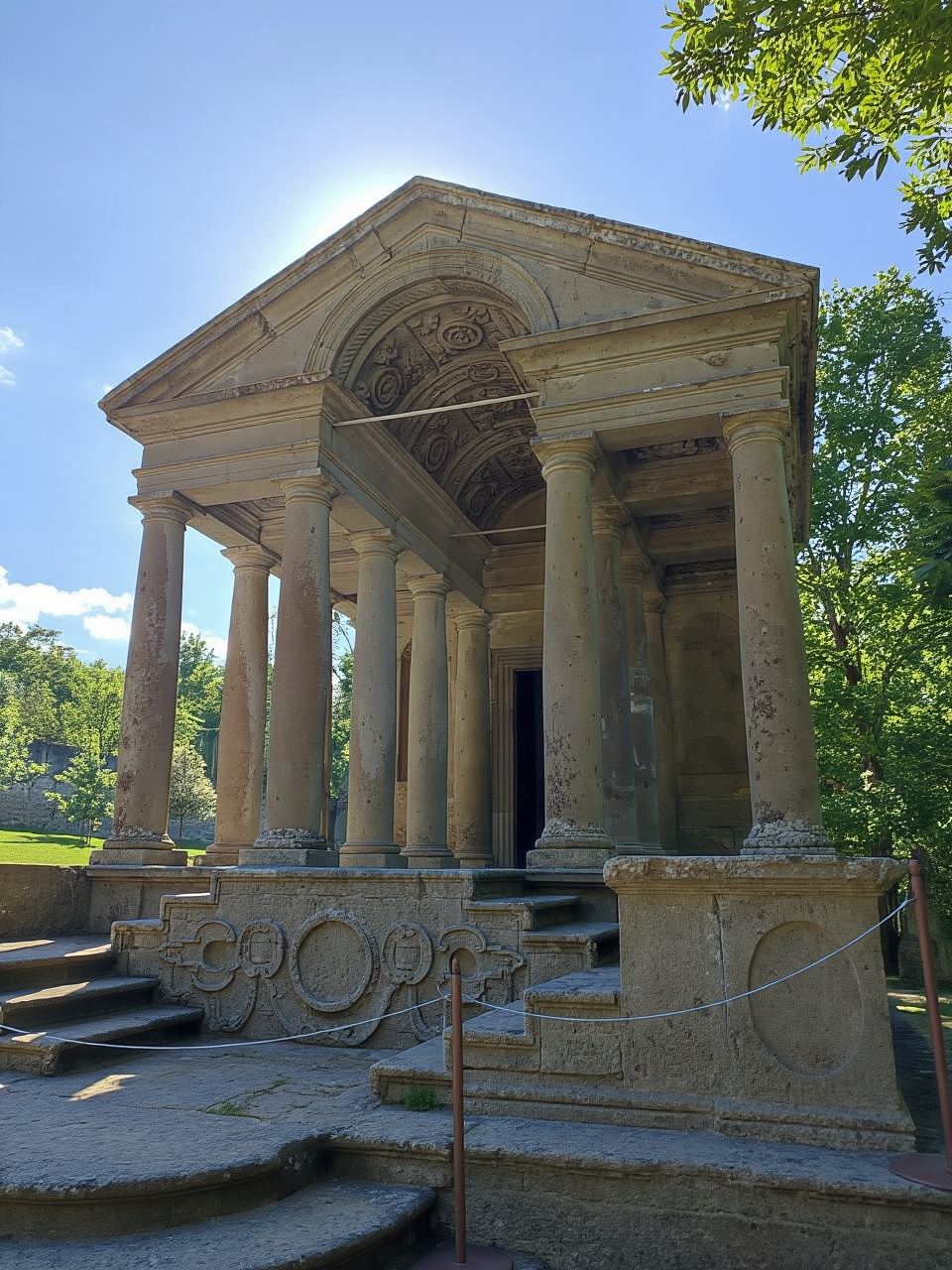 Bomarzo : Billet d'entrée aux Bois Sacrés