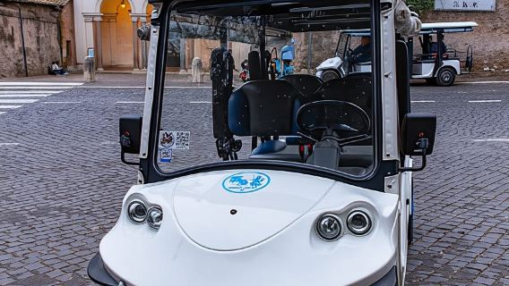 Rome : visite en petit groupe des catacombes et de la voie Appienne en voiturette de golf