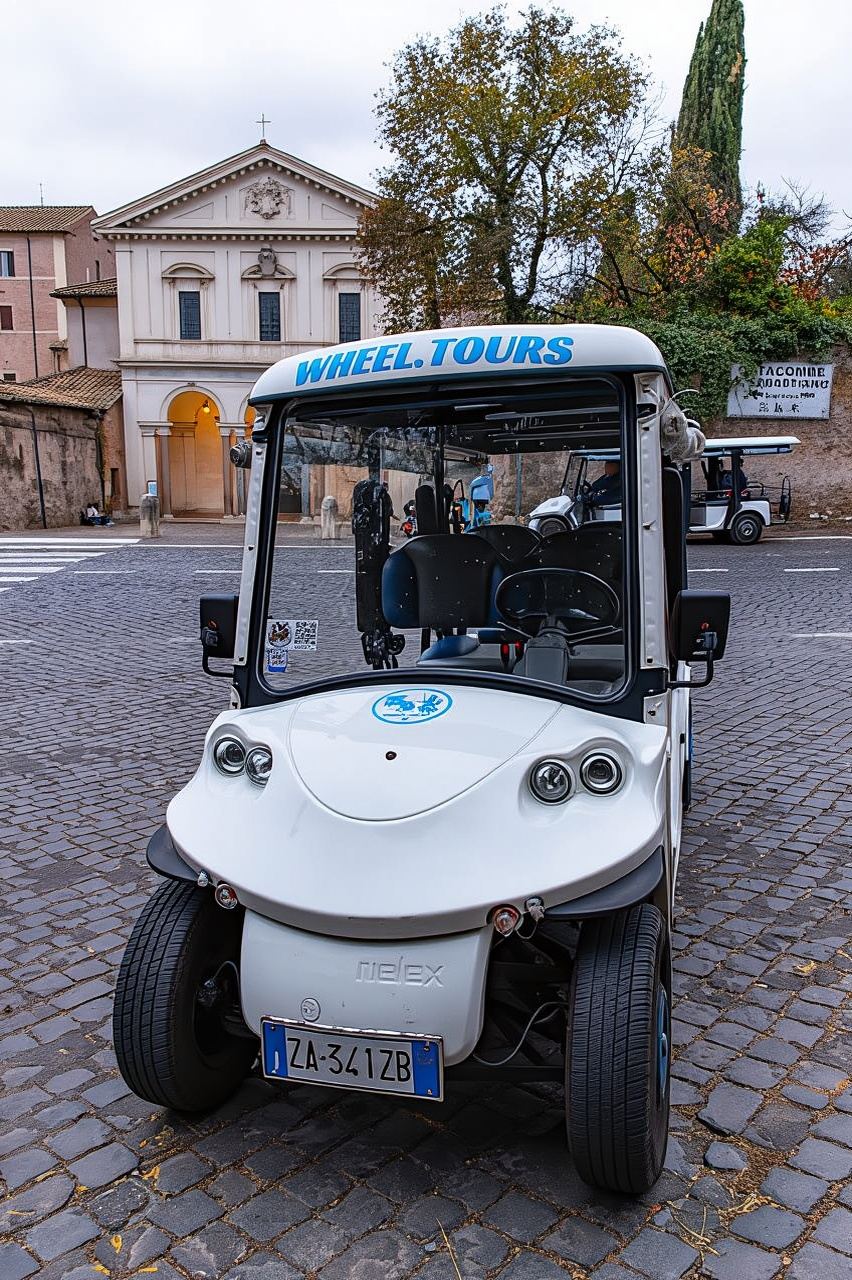 Rome: Catacombs and Appian Way Golf Cart Small-Group Tour