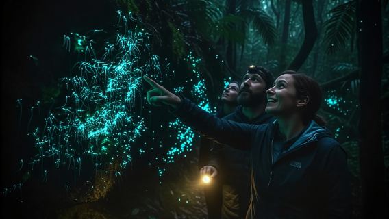 Byron Bay: Glowworms, Waterfalls & Rainforest Experience