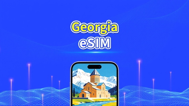 eSIM Georgia | 4G | Pakej Data Harian/Total | 1–30 hari | Pengebilan 24 Jam | Kod QR