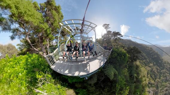 Nelson: Cable Bay Adventure Park Skywire Experience