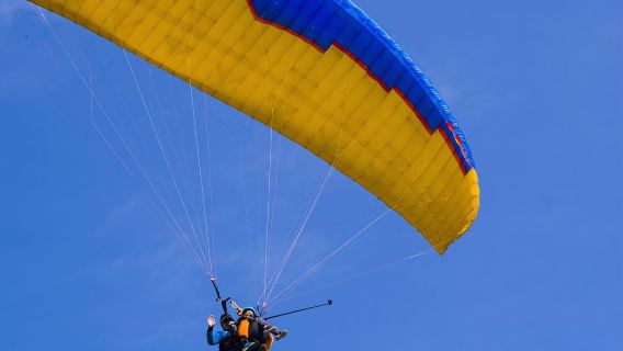 大邑滑翔傘飛行體驗【成都滑翔傘體驗【中秋國慶特惠】】