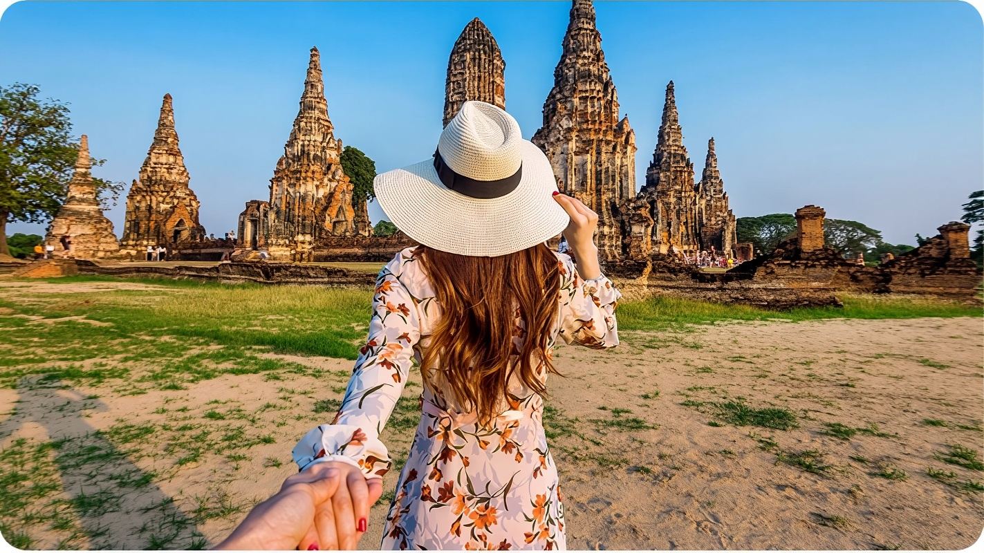 泰國曼谷大城府一日遊【飯店接駁|可選日遊/夜遊|中文導遊