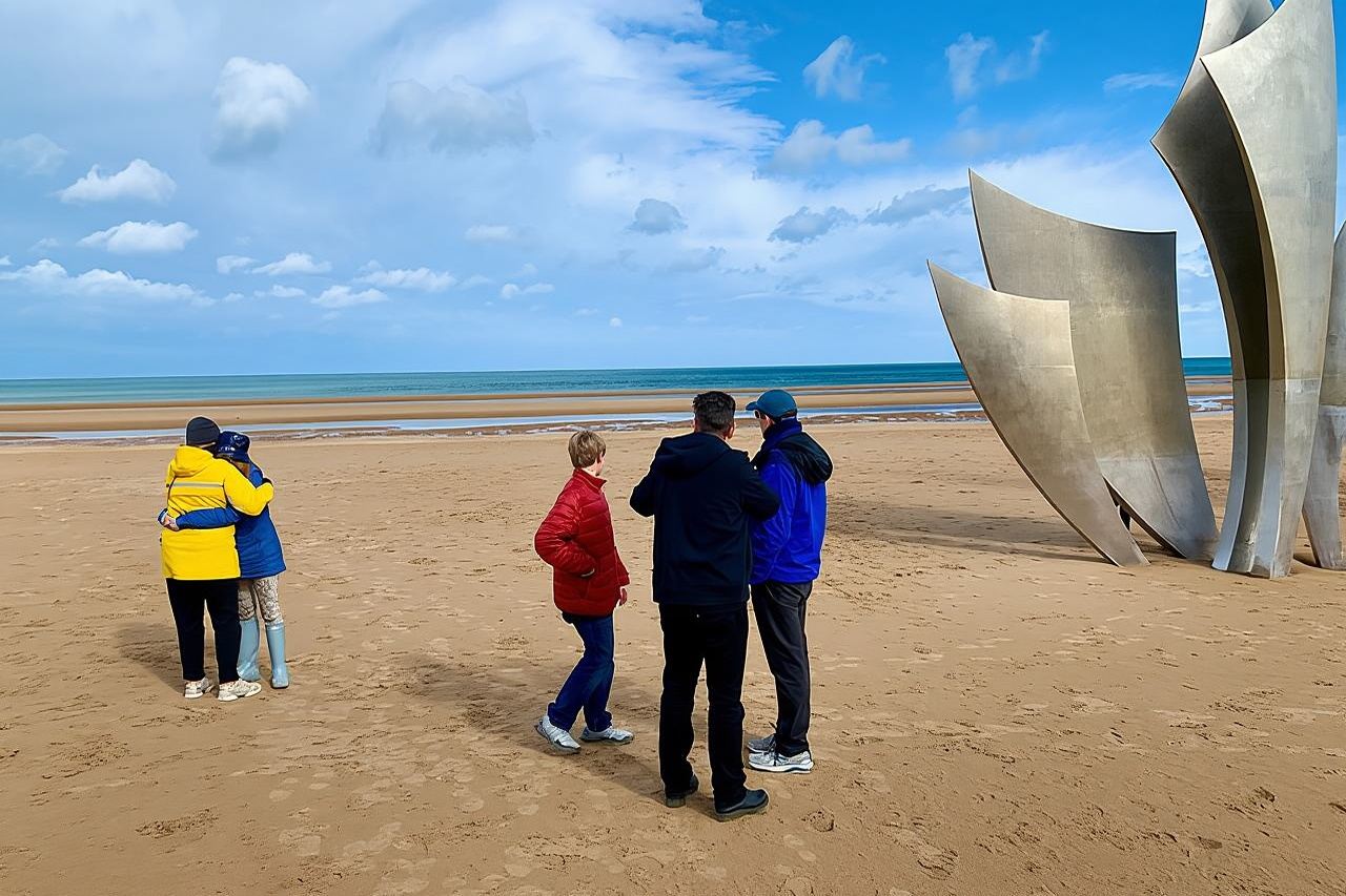 Normandy Battlefields D-Day Private Trip with VIP Services from Paris
