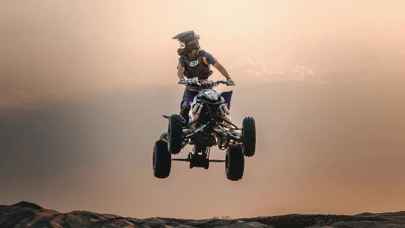 Safari Pasir Merah, Sepeda ATV, Makan Malam Prasmanan BBQ