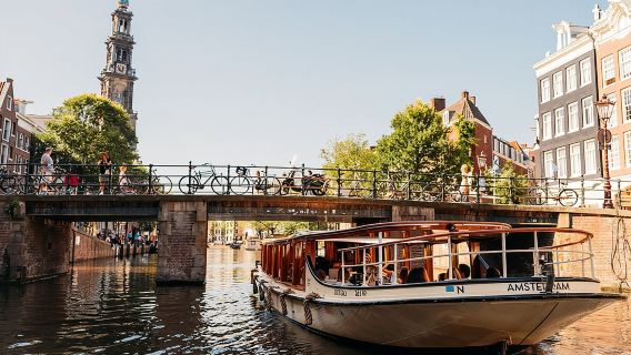 Исторический тур по Амстердаму на классическом теплоходе