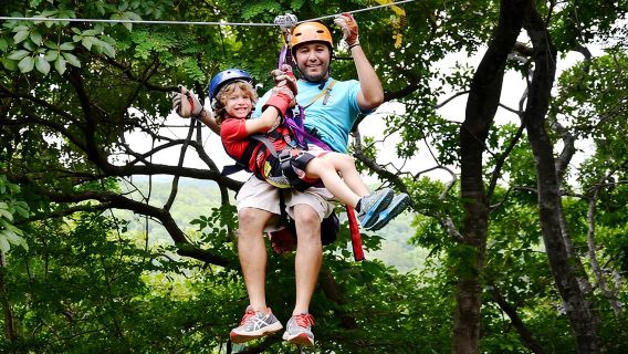 Ariel Papagayo Views - WRCT Adventures Private Zipline Tour