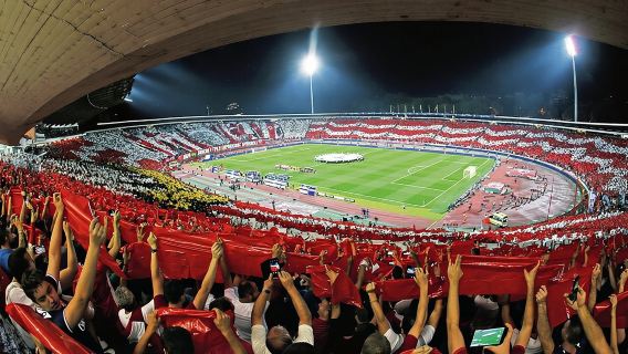Private Red Star-Partizan Stadium Tour in Belgrade