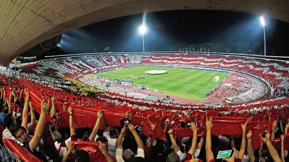 Tour Privato dello Stadio Stella Rossa-Partizan a Belgrado