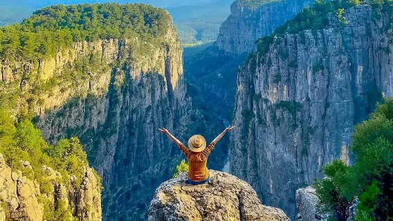Tour del canyon dell'aquila di Alanya con rafting o visita all'antica città di Selge