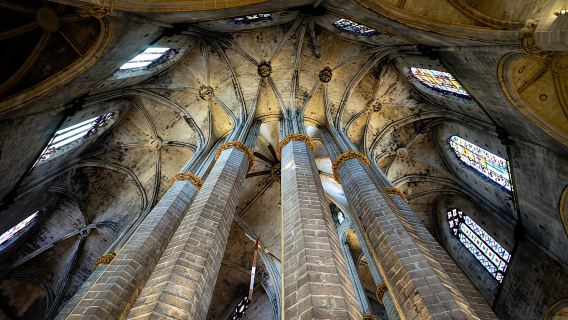 Visita guiada a Santa María del Mar por el interior y terrazas