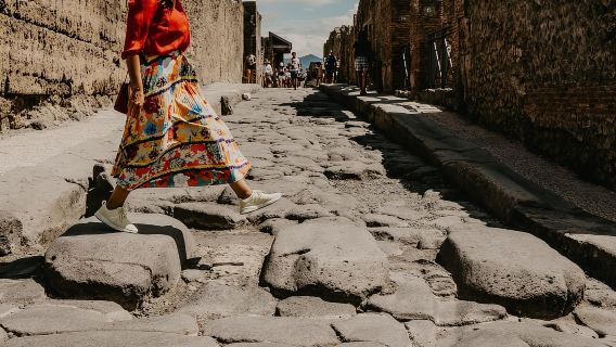 Pompeii: Small Group Guided Tour + Roundtrip Train