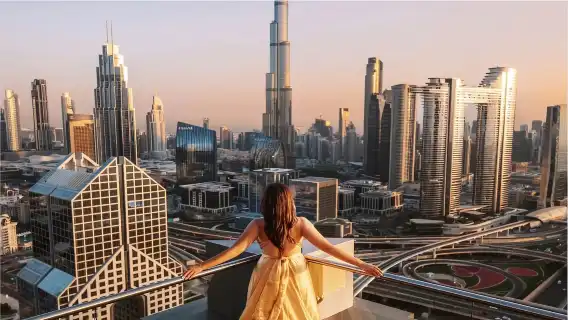 【浪漫杜拜】一日遊·金相框+帆船酒店+亞特水族館+哈利法塔