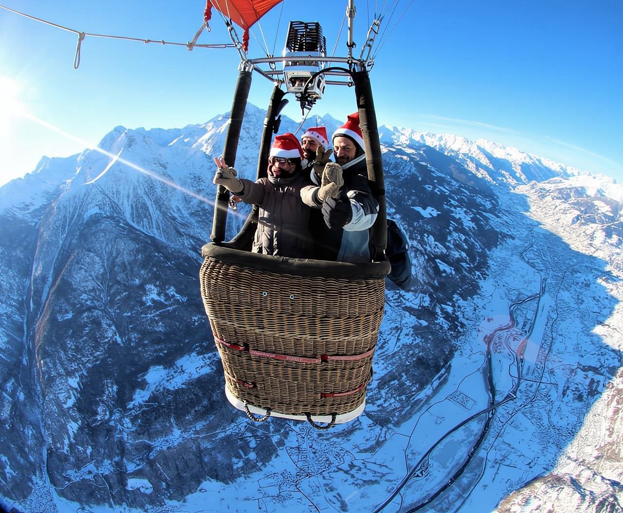 Aosta: Hot Air Balloon Flight with Stunning Views of the Alps