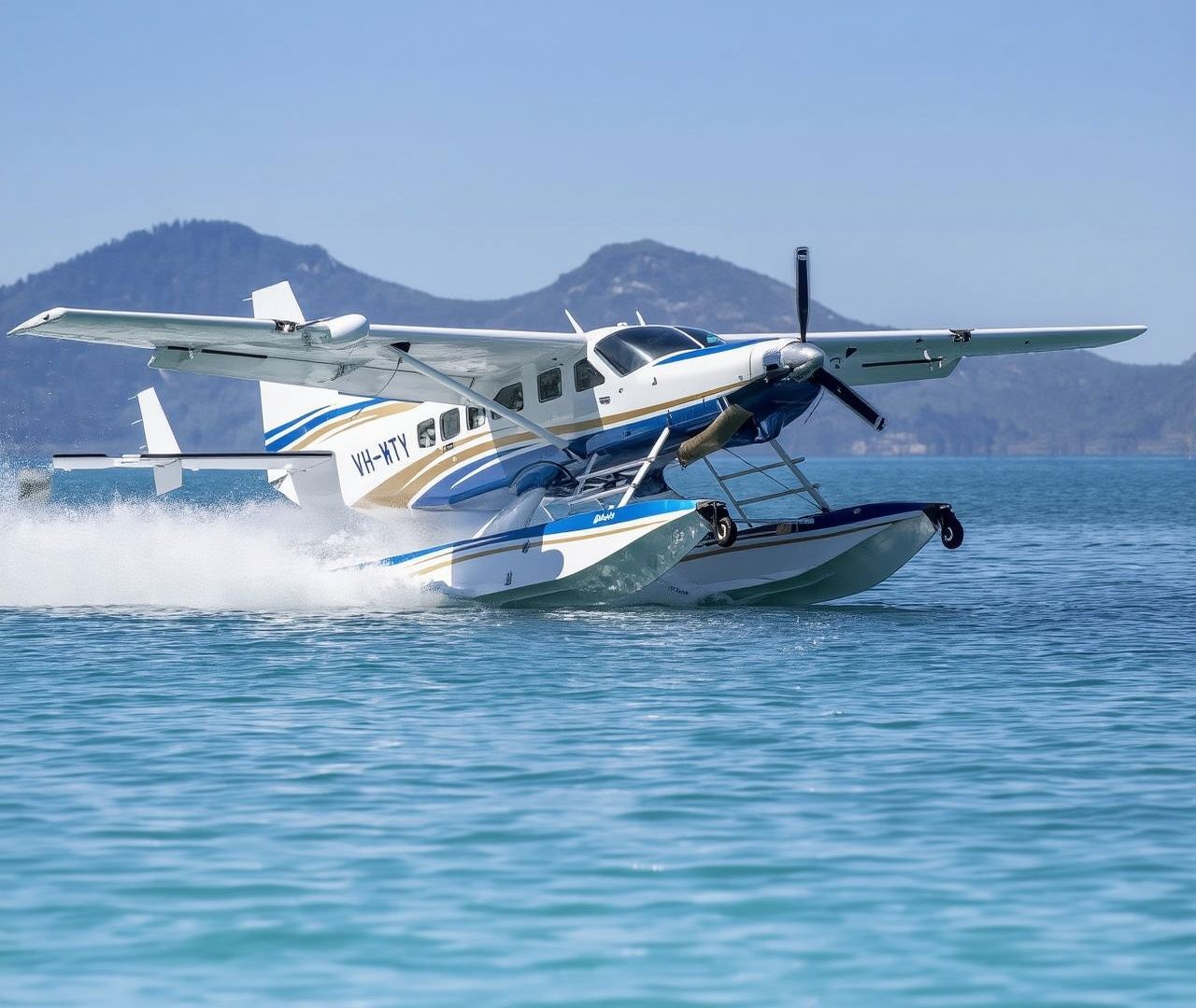 Tour in idrovolante delle Whitsunday Islands [Vista aerea della Heart Reef e sosta a Whitehaven Beach/Hill Inlet]