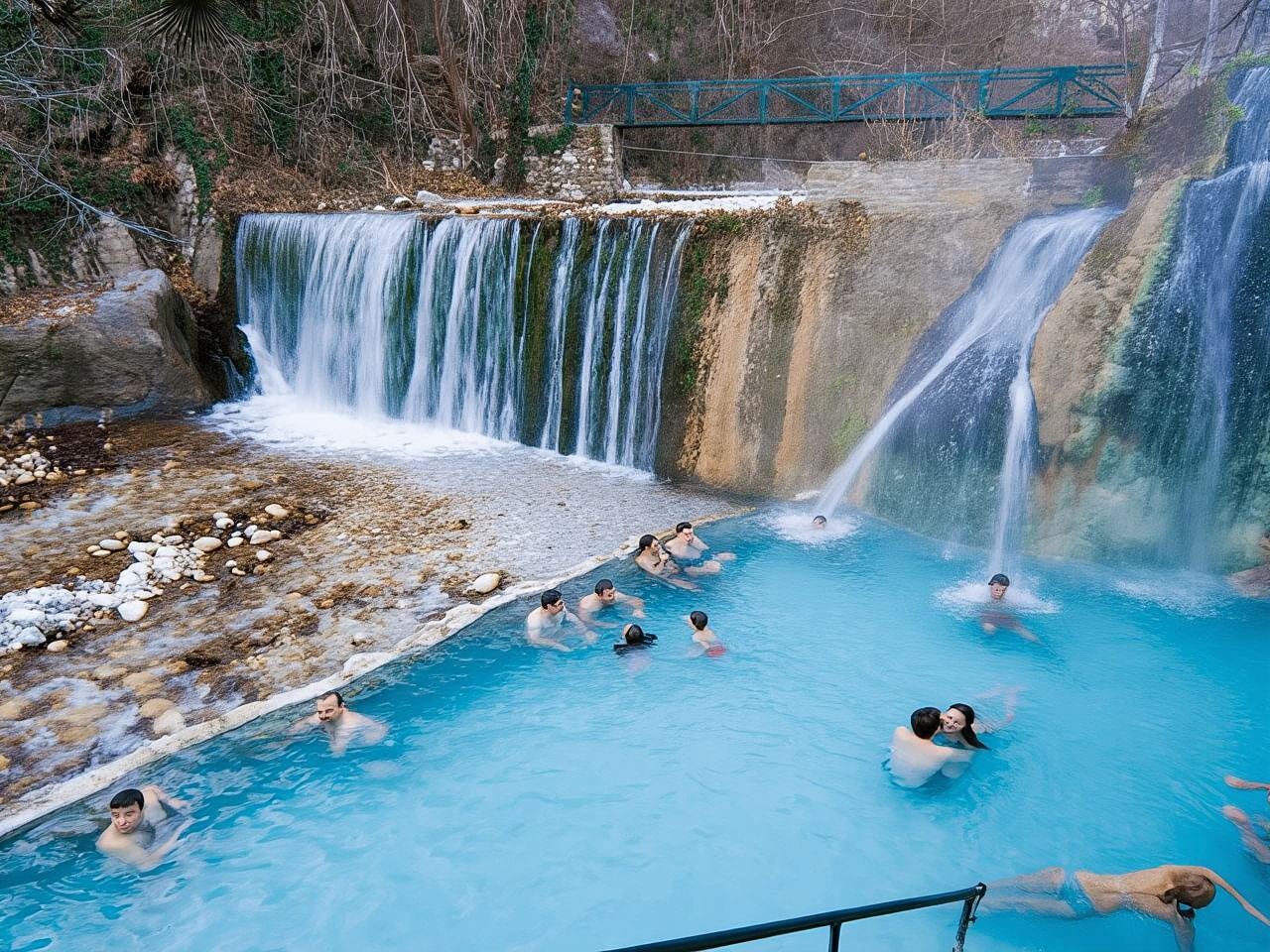 Pozar Thermal Baths and Edessa Waterfalls - Private Full-Day Tour