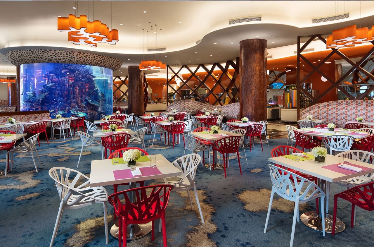 주하이 창룽 리조트 헝친만 호텔 돌핀 뷔페 조식 포함 디너 세트 어른/어린이 티켓