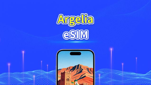 eSIM Argelia | 4G | Paquete de Datos Diario/Total | 1–30 días | Facturación 24 Horas | Código QR