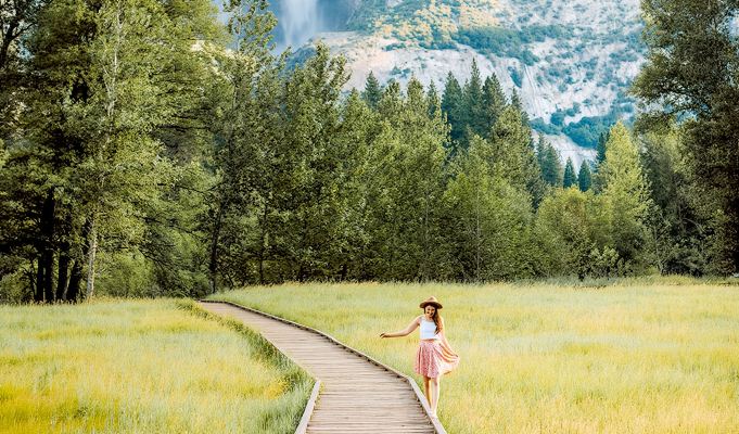 三藩市優勝美地國家公園+隧道觀景點+瀑布一日遊【專人專車】