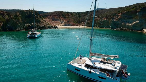 Catamaran Half Day Morning Cruise: Kleftiko